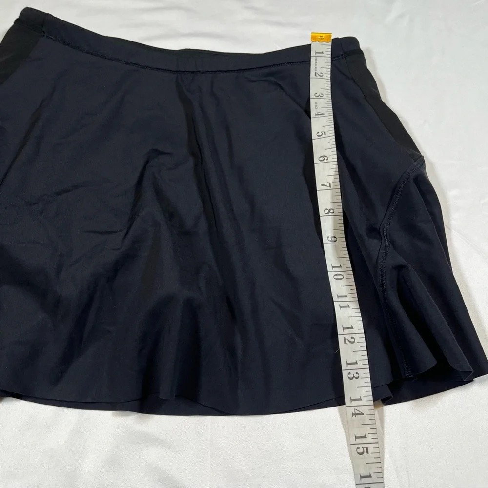 Athleta Match Point‎ Skort Womens Medium Black Tennis Golf XS